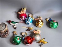 RARE Lot of FONTANINI Christmas Ornaments