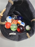 Small  Lot of Vintage Marbles