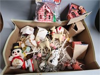 Vintage Christmas Putz Houses ++