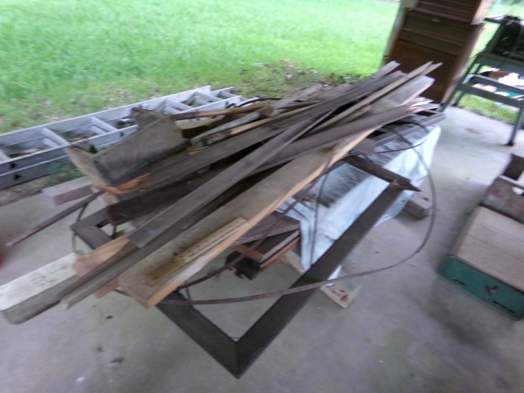 Stack of Scrap Lumber
