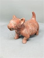 pottery Colima tomb dog