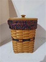 Longaberger basket with insert