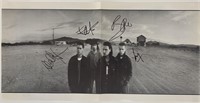 U2 Joshua Tree signed insert poster