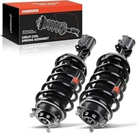 A-Premium Front Pair (2) Complete Strut & Coil Spr