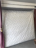 Ethan Allen King size mattress with two split box