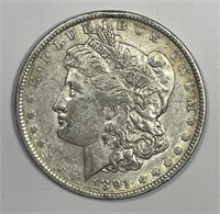 1891 Morgan Silver $1 Extra Fine XF