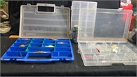 3 tackle boxes some tackle