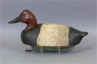 Ralph Reghi Canvasback Drake Duck Decoy, Mt.