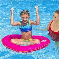 SwimWays Spring Float Kid's Boat - Pink Seahorse b