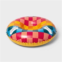 36" Checkered Snow Tube - Sun Squadâ„¢