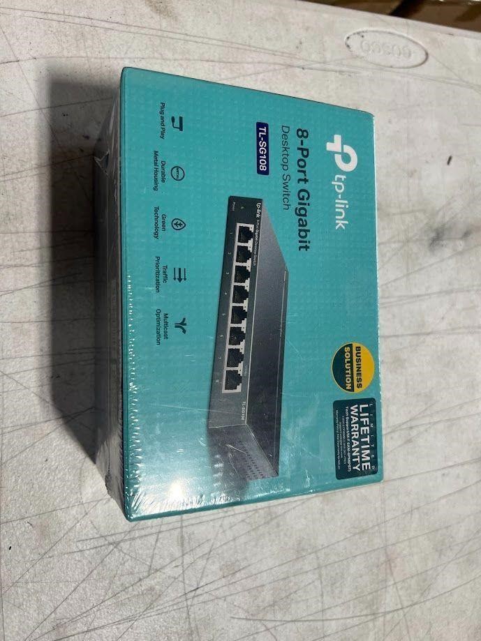 TP-link 8 port gigabyte desktop switch