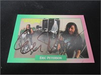 Eric Peterson Signed Trading Card RCA COA