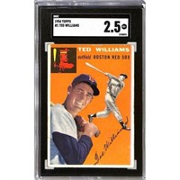 1954 Topps Ted Williams Sgc 2.5