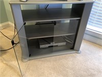TV Stand w/ Sony VCR & DVD player