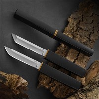 Double blade stainless steel knife