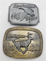 (NO) Remington Belt Buckles (2-1/4" × 3" and 2" ×