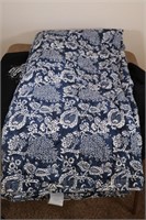 NOBILITY Navy Full/Queen Quilt Bedspread Cover