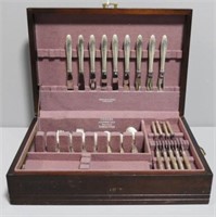 65 Pc Gorham Sterling Flatware Set. 45 Pcs Solid