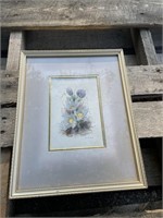 Flower Art Framed