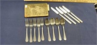 US Navy Cutlery  and Antique 1871 Union Speller