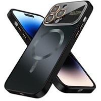 Magnetic Titanium for iPhone 15 Pro Max Case [Comp