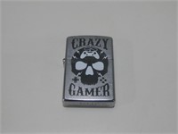 Crazy Gamer Zippo Lighter Untested