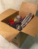 Box of Crafting Feathers & Some Yarn