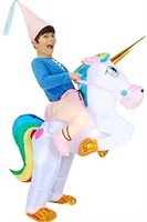 New OBeauty Inflatable Costume Unicorn Riding