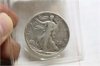 1943 Walking Liberty Silver Half Dollar