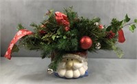 Christmas table center piece