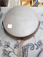 Erie 710D #9 Skillet - Small Hole on Right Side