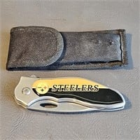 Pittsburgh Steelers Pocket Knife w/Pouch