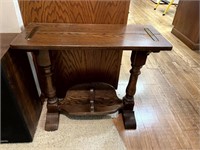 Oak End Table