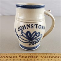 Johnstown PA Stoneware Mug 6" H
