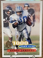 Barry Sanders 1996 Topps 1000 Yard Club