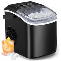 Silonn Countertop Ice Maker, 9 Cubes Ready in 6 Mi