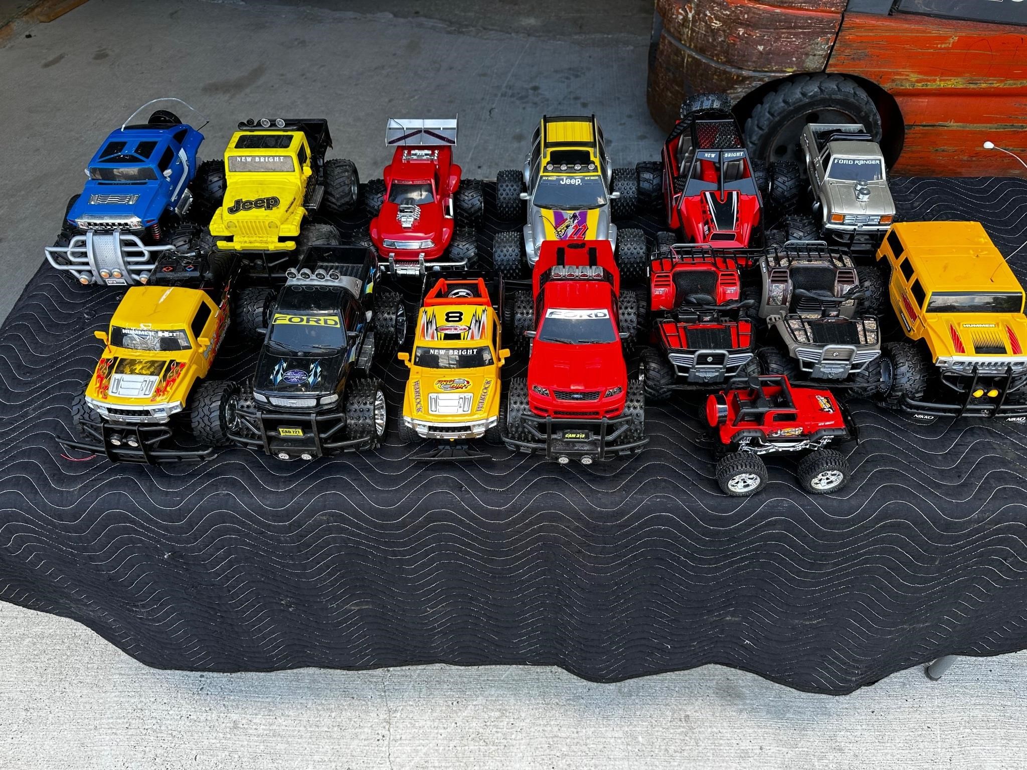 Collection of R/C Trucks
