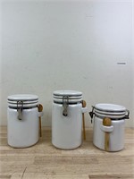 Ceramic canister set