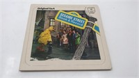 1970 Sesame Street Book & Record Original Cast