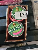 4- rolls pink duct tape