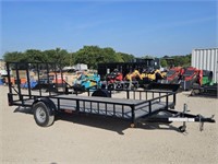 *2022 Echo ERA 14' Advantage Trailer w/Side Gates