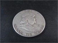 1951 Franklin Half Dollar Coin