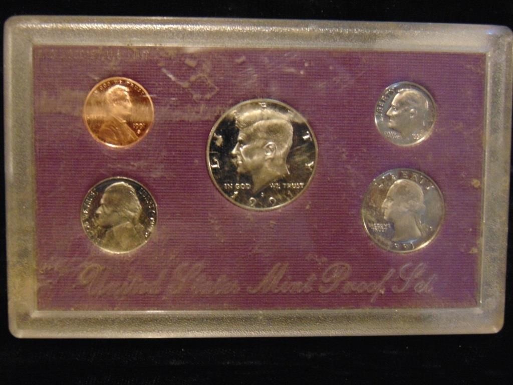 1991 US Mint Proof Set No COA