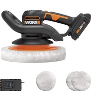 WORX 20V 10'' CAR BUFFER POLISHER KIT