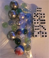 Marbles, Ball Bearings and Dice