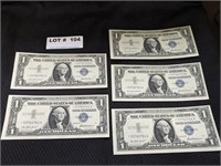 5-1957 Star Note Silver Certificates