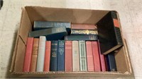 Great vintage and antique box of books includes