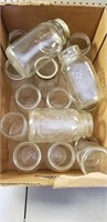 Ball and Kerr canning jars (19 total)