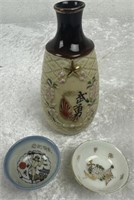 Lot Of 3 WWII Sake Items