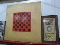 CHECKERBOARD AND PICTURE